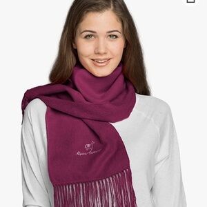 Camargo Alpaca Scarf with Alpaca Stitched Logo Scarf 70 X 9